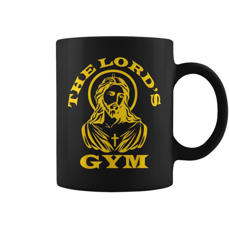 The Lords Gym 重量挙げに クリスチャン ジーザス 好き コーヒーマグ
