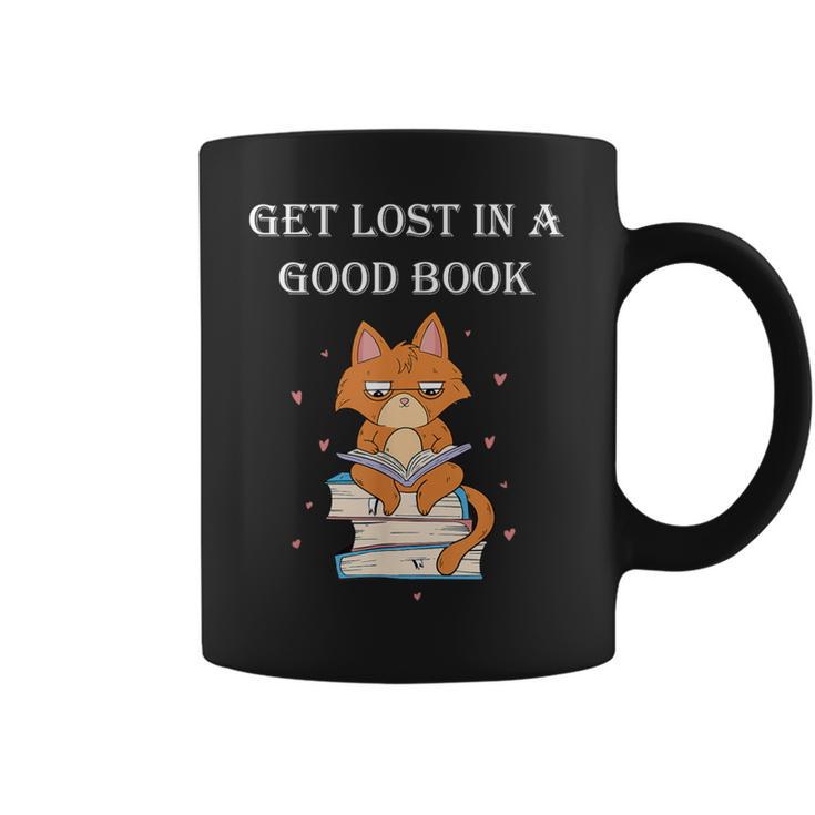 Get Lost In a Good Book Graphic Print Coffee Mug
