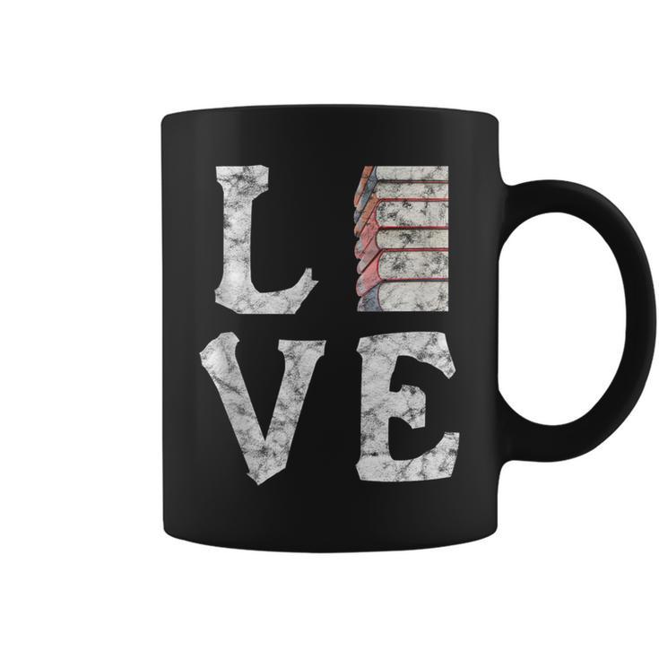 Love Books Book Stack Nerd Literary Readers Distressed Graphic Print Coffee Mug Love Books Book Stack Nerd Literary Readers Distressed Graphic Print Coffee Mug