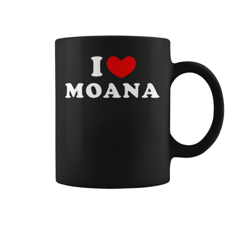 I Love Moana 私は愛する Moana コーヒーマグ