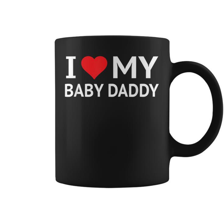 I Love My Baby Daddy コーヒーマグ