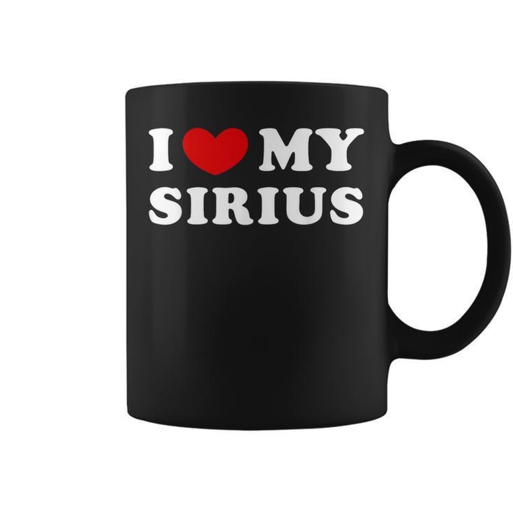 I Love Myirius アイ・ラブ・マイ・シリウス コーヒーマグ