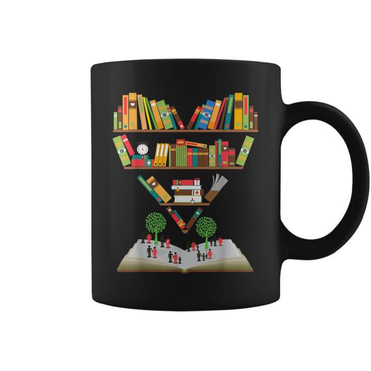 I Love Reading Heart Love Books l Books Lovers Graphic Print Coffee Mug