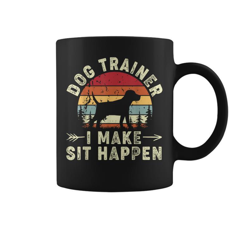 I Makeit Happenドッグコマンドトレーニング 面白い犬のトレーナー コーヒーマグ