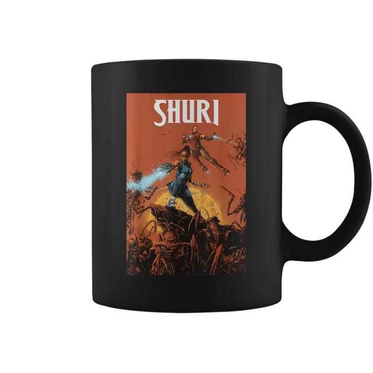 Marvel Comixology Shuri And Iron Man Comic Book Cover Graphic Print Coffee Mug