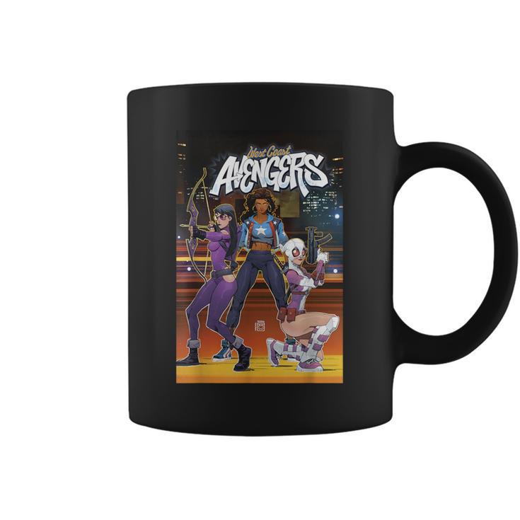 Marvel Comixology West Coast Avengers 8 Comic Book Cover Graphic Print Coffee Mug