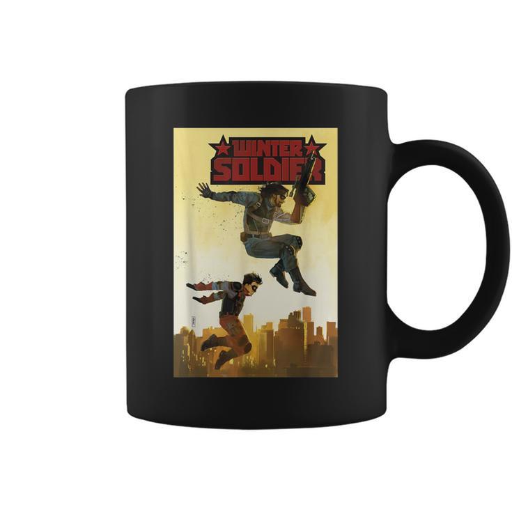 Marvel Comixology Winter Soldier 3 Of 5 Comic Book Cover Graphic Print Coffee Mug