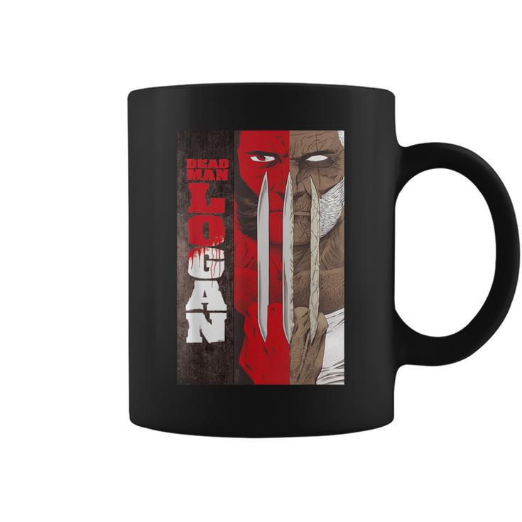 Marvel Dead Man Logan Comic Book Cover Graphic Print Coffee Mug