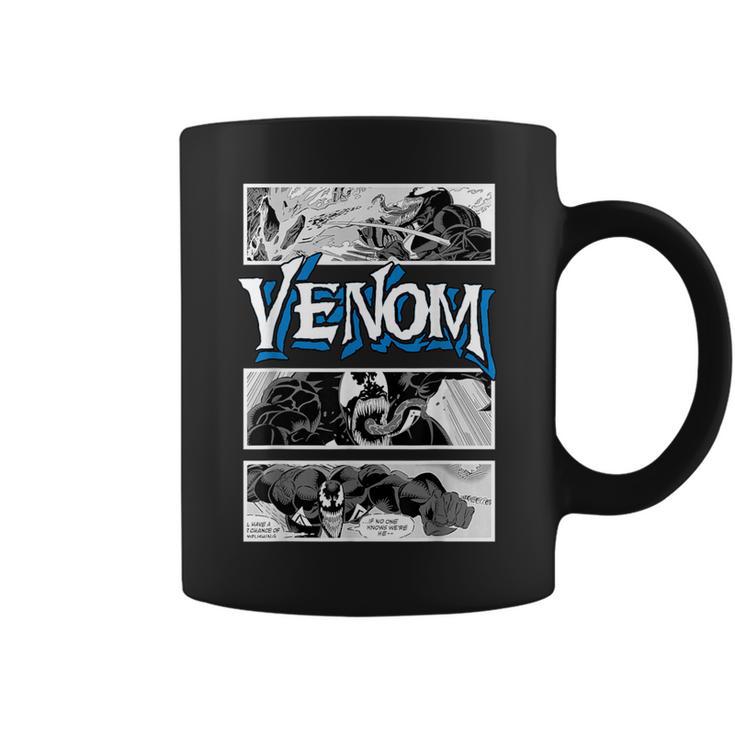 Marvel Venom Comic Book Illustrations Panel Graphic T-Shirt Graphic Print Coffee Mug