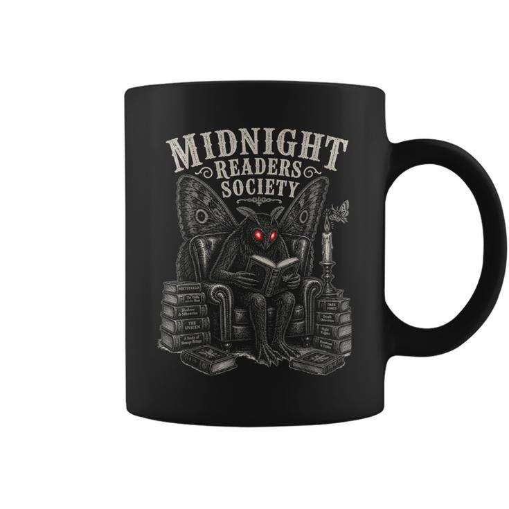 Midnight Readers Society Aesthetic Bookish Graphic Print Coffee Mug