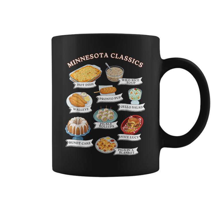 Minnesota Food Classic Cookbook Eats Minneapolis St Paul MN Graphic Print Coffee Mug