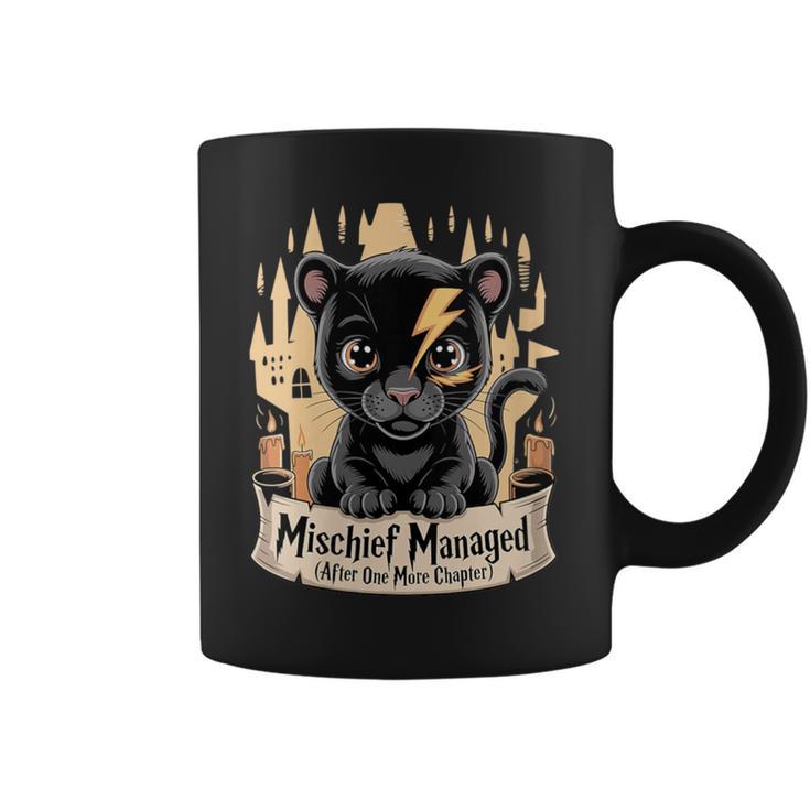 Mischief Managed One Chapter Reading Humor For Book Lovers Graphic Print Coffee Mug