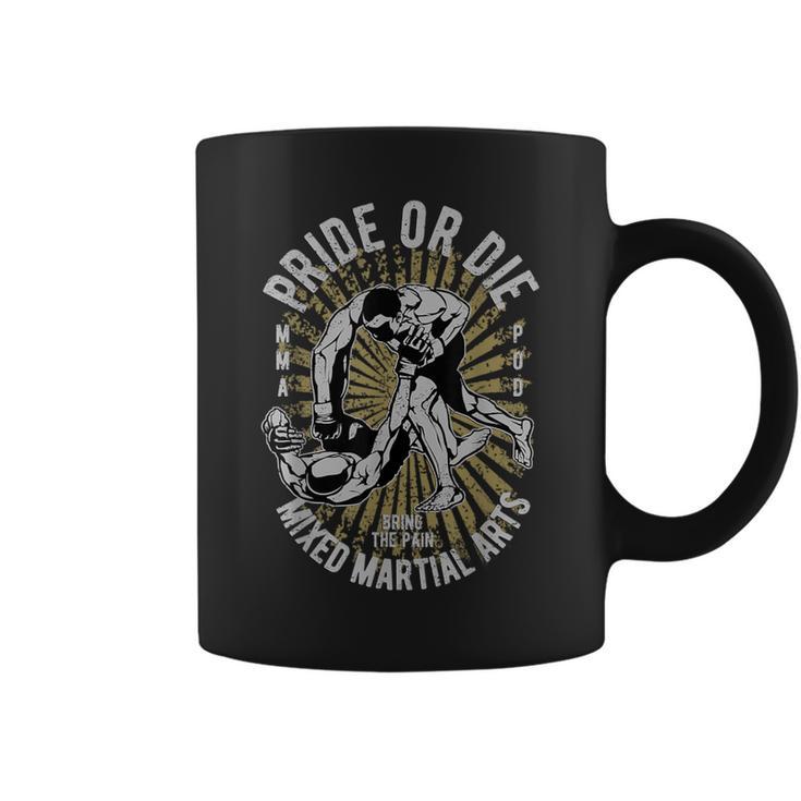 Mmaプライド-総合格闘技 コーヒーマグ