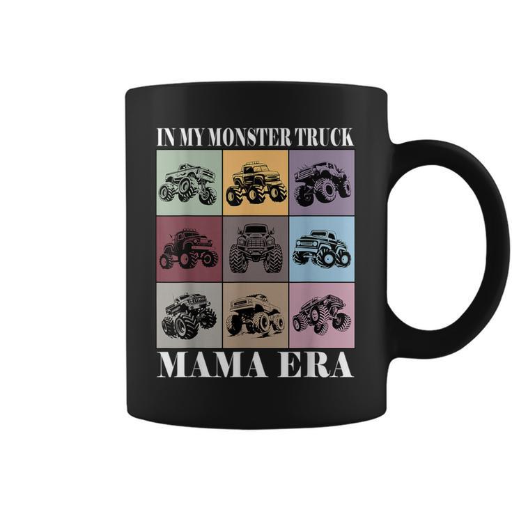 In My Monster Truck Mama Era Retro Monster Truck Mom Coffee Mug