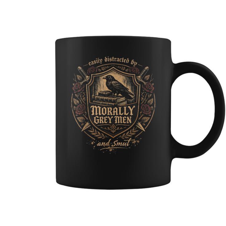 Morally Grey Men Reader Dark Romance Book Lover Graphic Print Coffee Mug