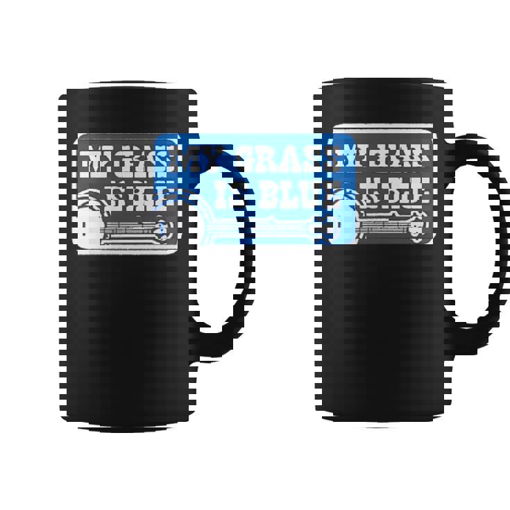 My Grass Is Blueintage Bluegrass コーヒーマグ