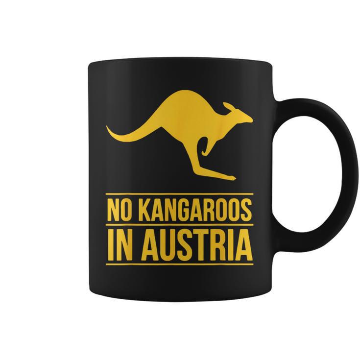 No Kangaroos In Austria コーヒーマグ