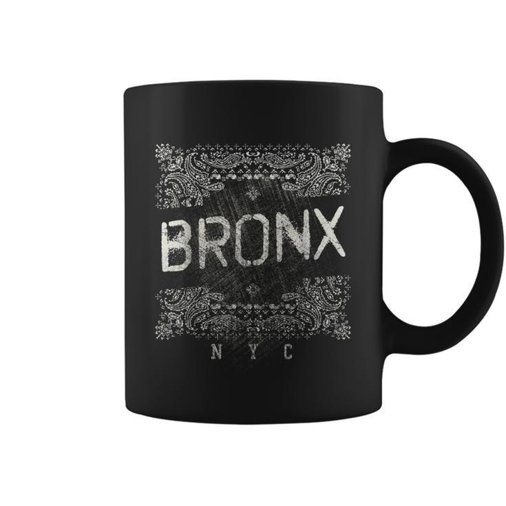 Nyc Bronx バンダナスタイル アンティーク調tシャツ コーヒーマグ