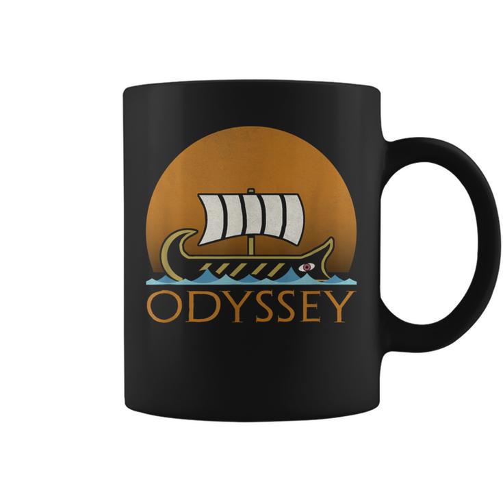 Odisea De Homero Antigua Grecia Taza de café