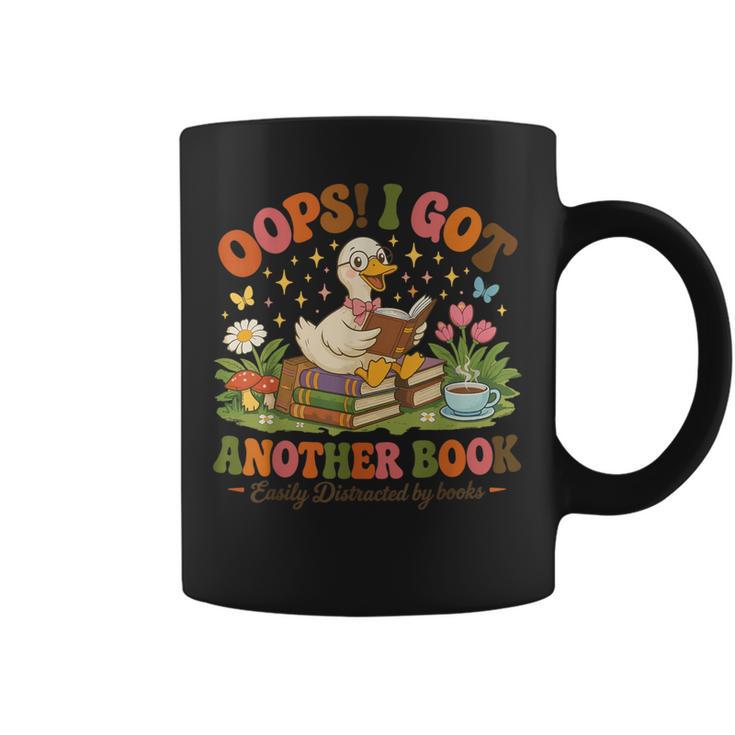 Oops I Got Another Books Silly Goose Reading Books Graphic Print Coffee Mug