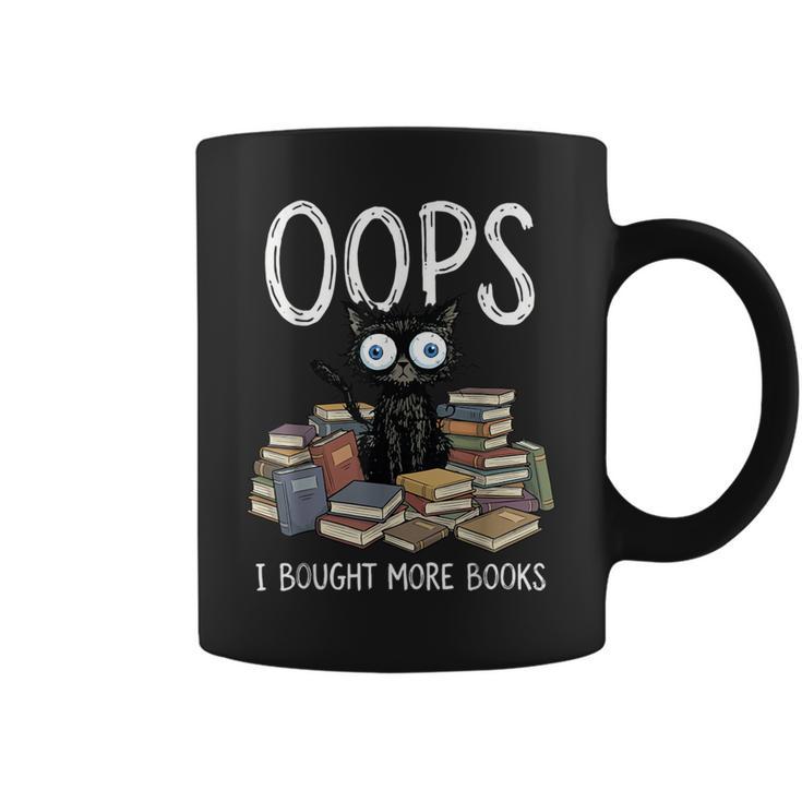 Oops I Bought More Books Graphic Print Coffee Mug