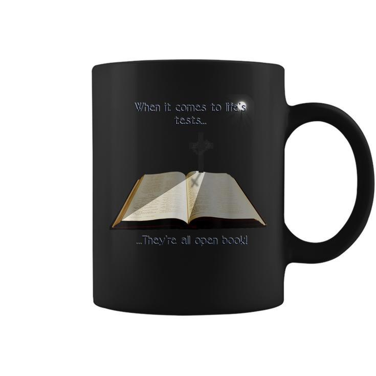 Open Book Faith Christian Cross Light Bible Graphic Print Coffee Mug Open Book Faith Christian Cross Light Bible Graphic Print Coffee Mug