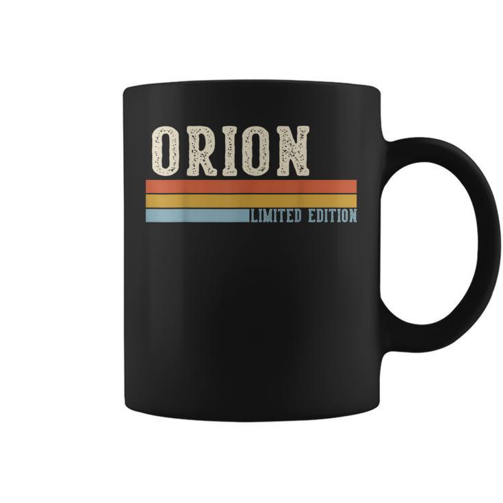 Orion Retrointage Hombres Niños Niños Nombre Taza de café