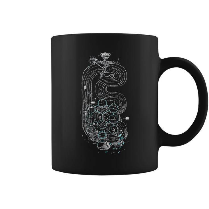 Ouroboros Snake Eating Tail Alternative Book T Shirt Graphic Print Coffee Mug