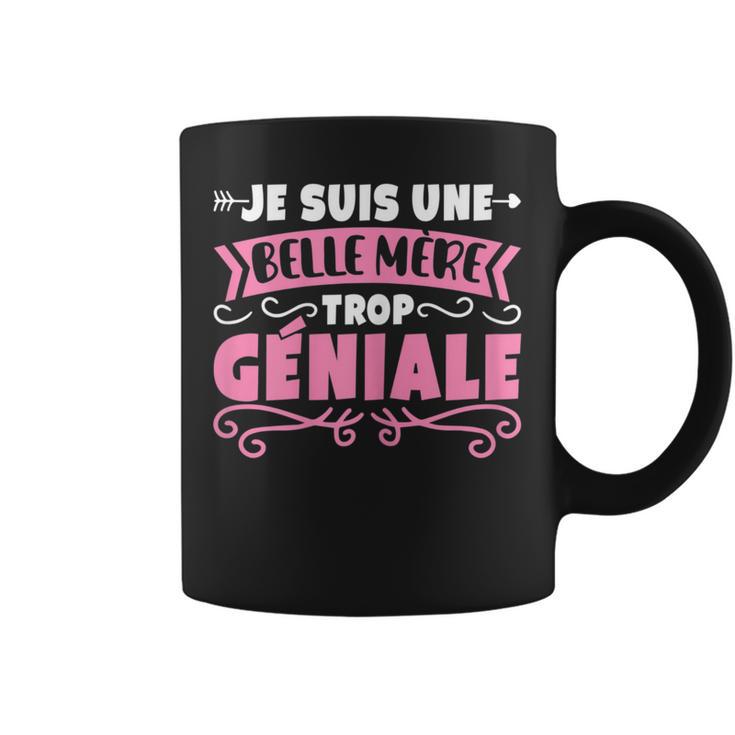 Oy Una Belle Madre Genal Belle-Maman Día De La Madre Taza de café