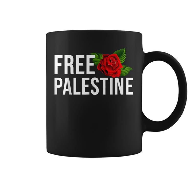 Palestine Free Palestine Free Gaza Palestine Flag Arabic コーヒーマグ