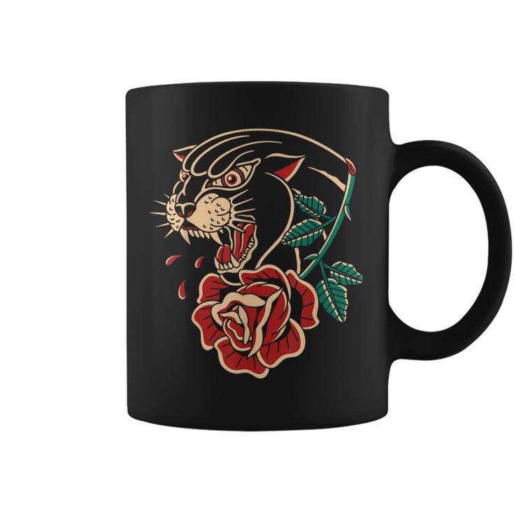 Panther Rose アメリカントラディショナルタトゥーインク オールドスクール コーヒーマグ