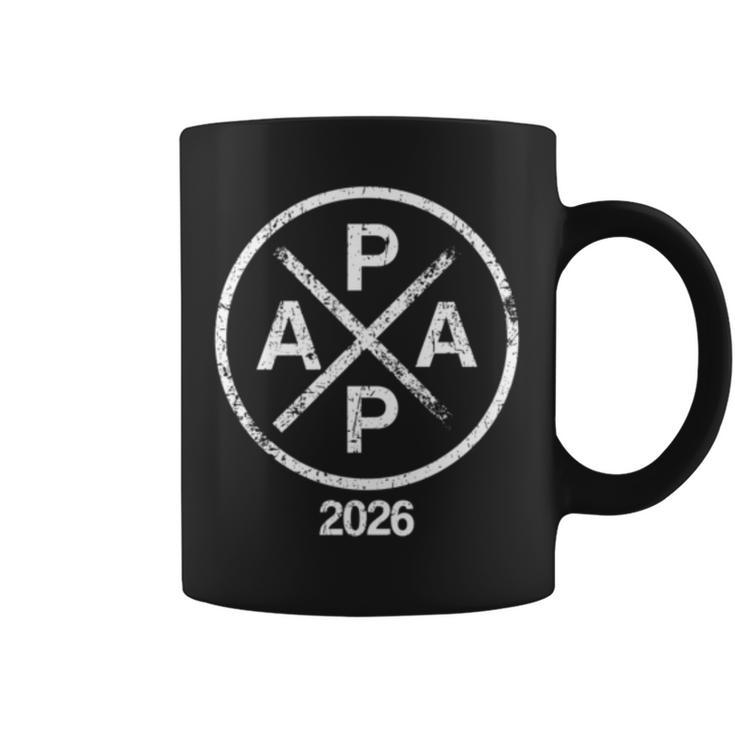 Papa 2026 Papa 2026年以降 レトロパパ 2026 長袖tシャツ コーヒーマグ