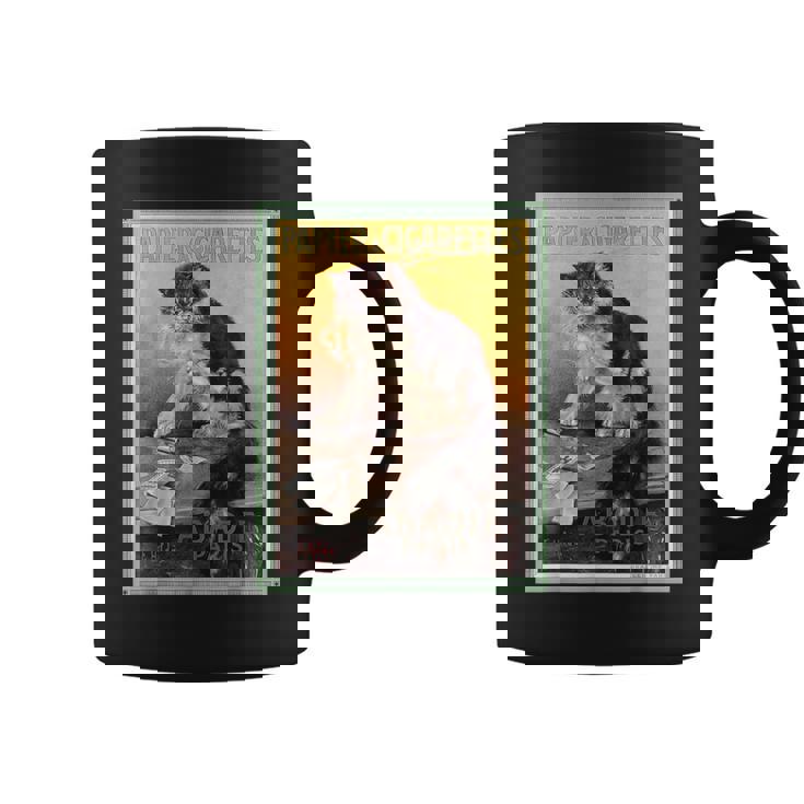 Papier A Cigarettes Abadie Paris ビンテージタバコ広告 コーヒーマグ