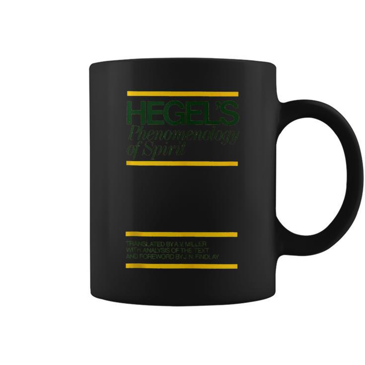 The Phenomenology Of Spirit Hegel Book Cover Graphic Print Coffee Mug The Phenomenology Of Spirit Hegel Book Cover Graphic Print Coffee Mug