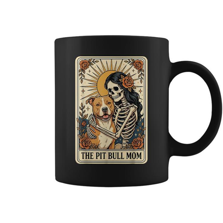 The Pit Bull Mom Tarot Card Coffee Mug