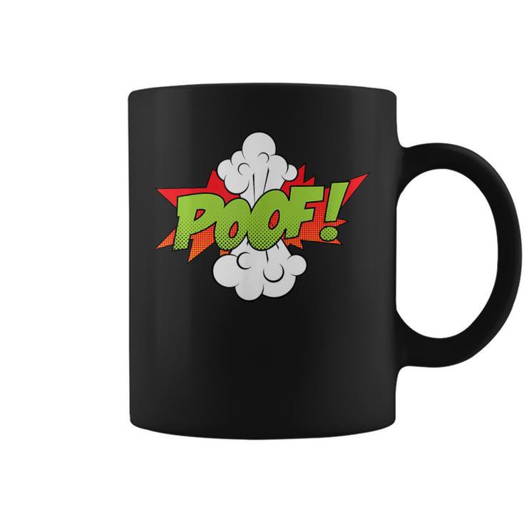 Poof Comic Cool Retro Comic Book Shirt Men Women T-Shirt Graphic Print Coffee Mug