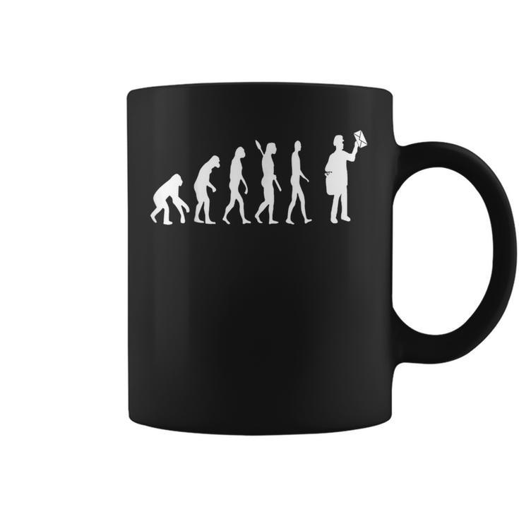 Postman Evolution Transportador De Oficina Postal Taza de café