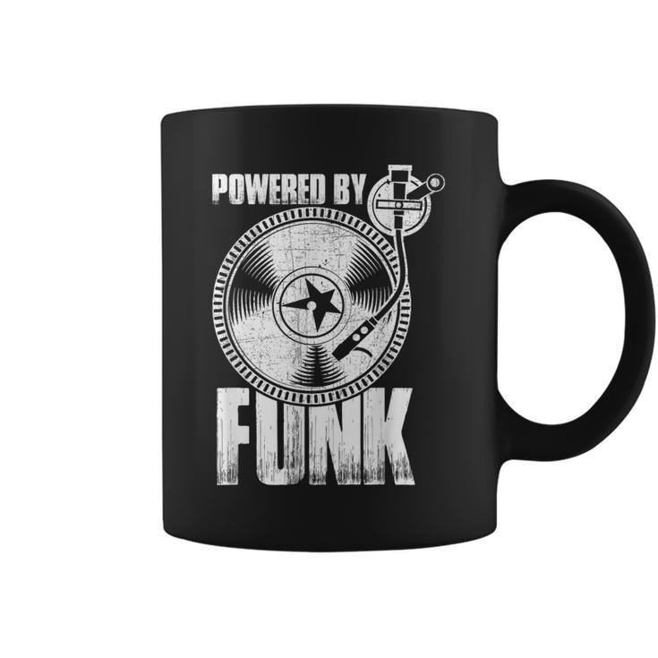 Powered By Funk Music 70年代 & 80年代 ビニール コーヒーマグ