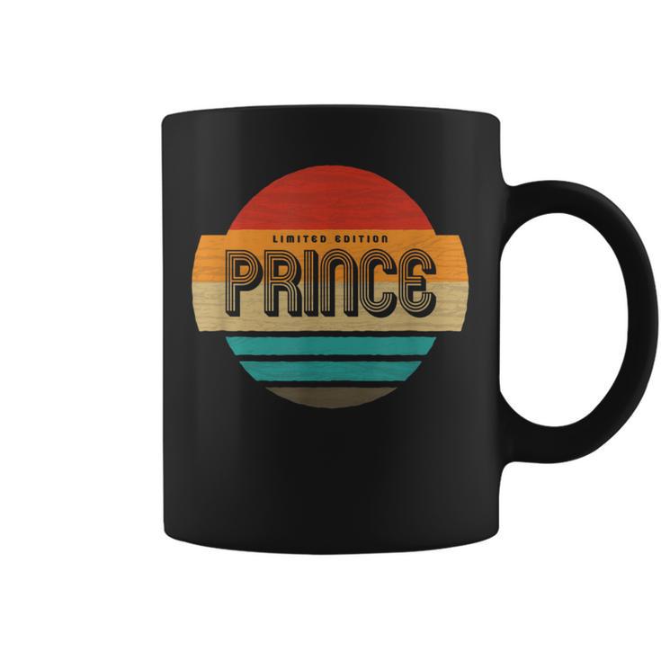 Prince 名称 レトロ・ヴィンテージ・サンセット 限定版 コーヒーマグ