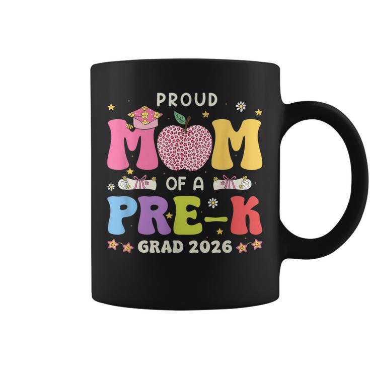 Proud Mom 2026 Prek Preschool Graduation Proud Family Grad Coffee Mug
