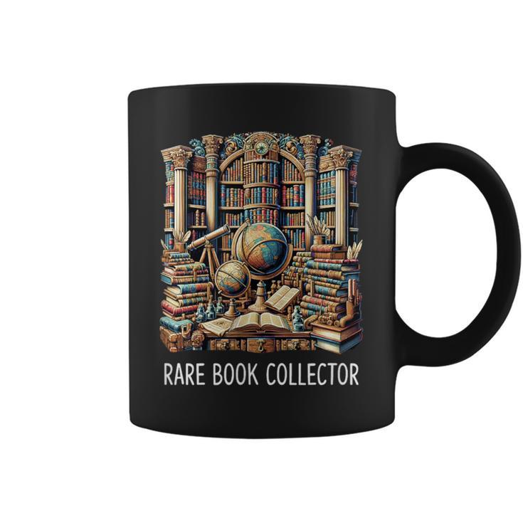 Rare Book Collector Graphic Print Coffee Mug