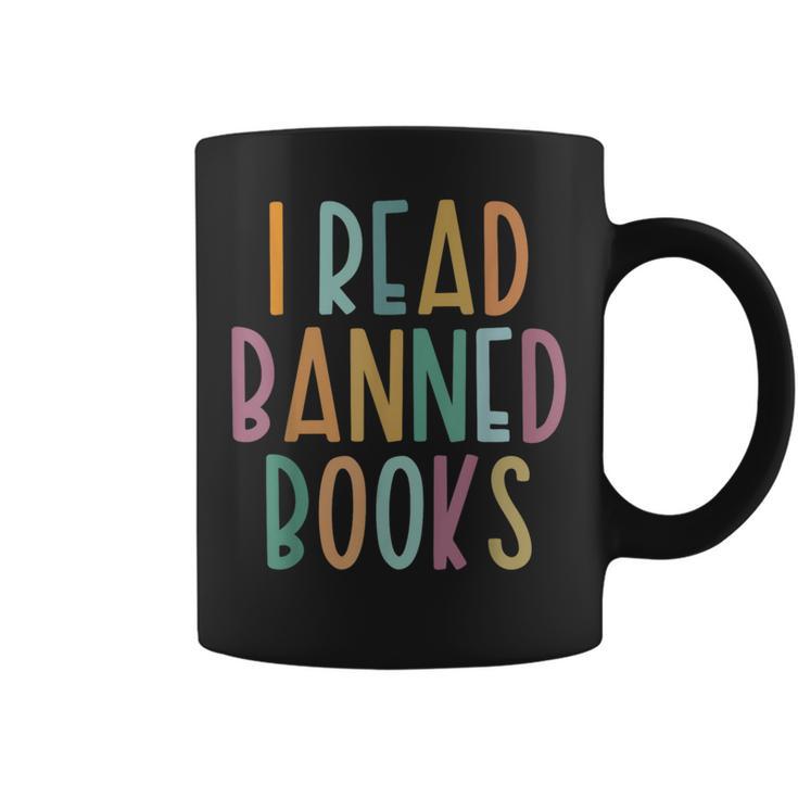 I Read Banned Books Challenged Books Graphic Print Coffee Mug