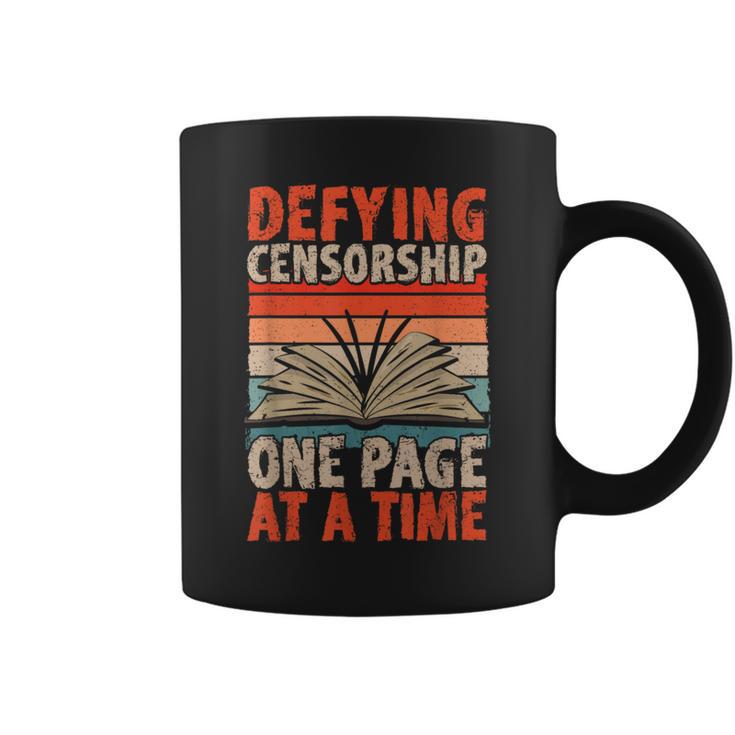 Read Banned Books Defying Censorship Banned Books Graphic Print Coffee Mug