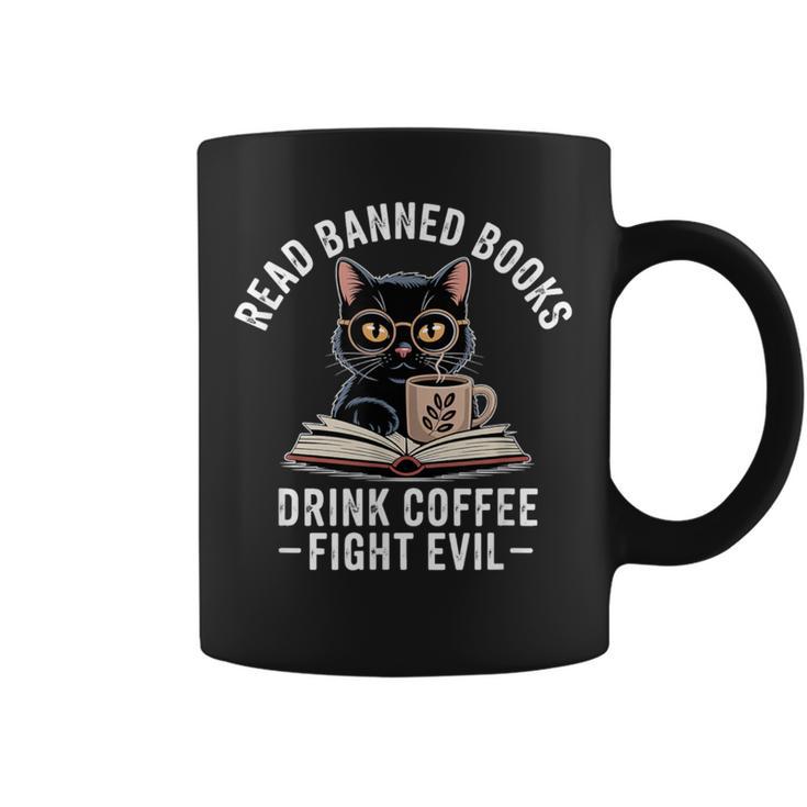 I Read Banned Books Lover Bookworm Love Banned Books Graphic Print Coffee Mug
