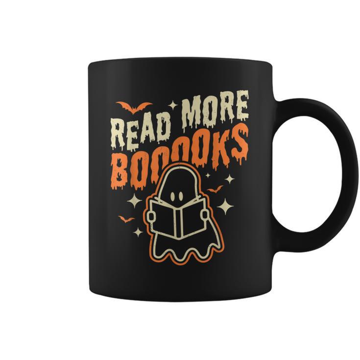 Read More Books Halloween Cute Ghost Boo Librarian Teacher For Men Women Kids Graphic Print Coffee Mug