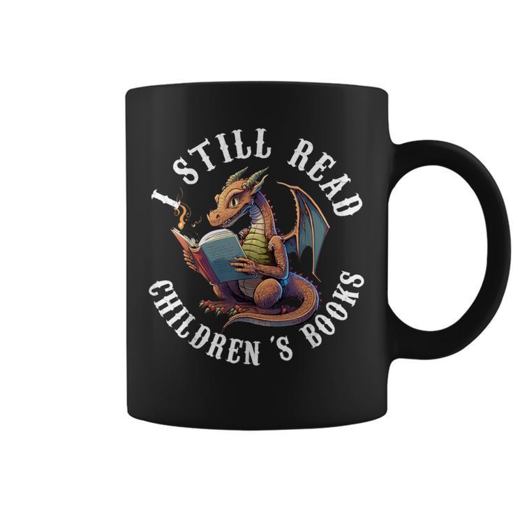 I Still Read Children's Book Bookworm Reader Love Reading Graphic Print Coffee Mug