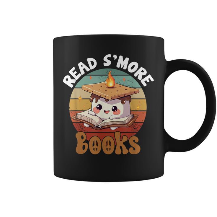 Read S'More Book Marshmallow Book Reading Lover Graphic Print Coffee Mug