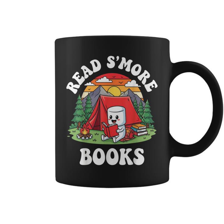 Read S'More Books Camping Marshmallow Outdoor Reading Graphic Print Coffee Mug