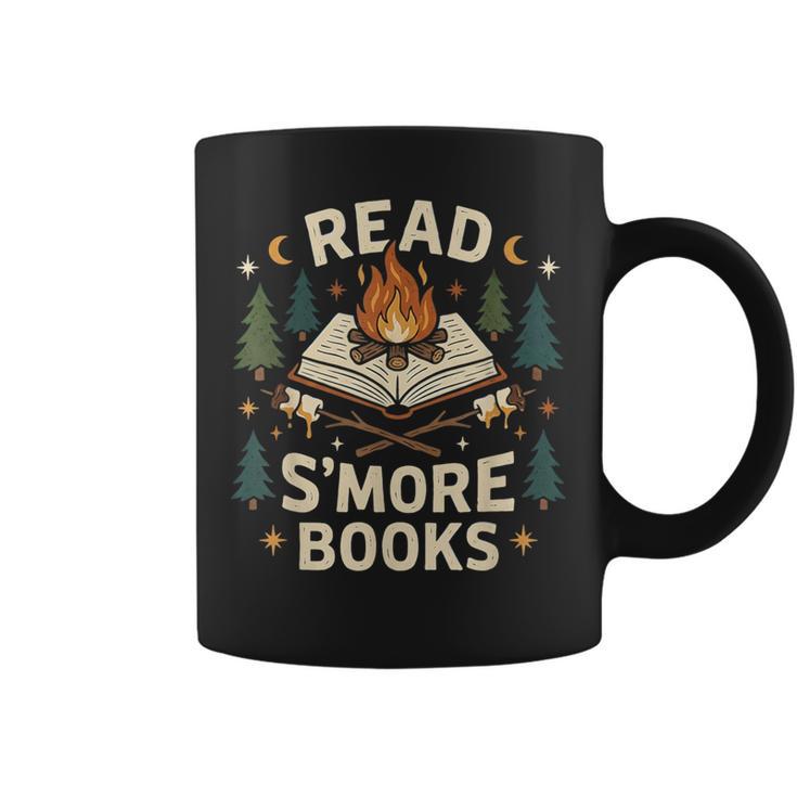 Read S'More Books Cute Campfire Reading Book Lovers Graphic Print Coffee Mug