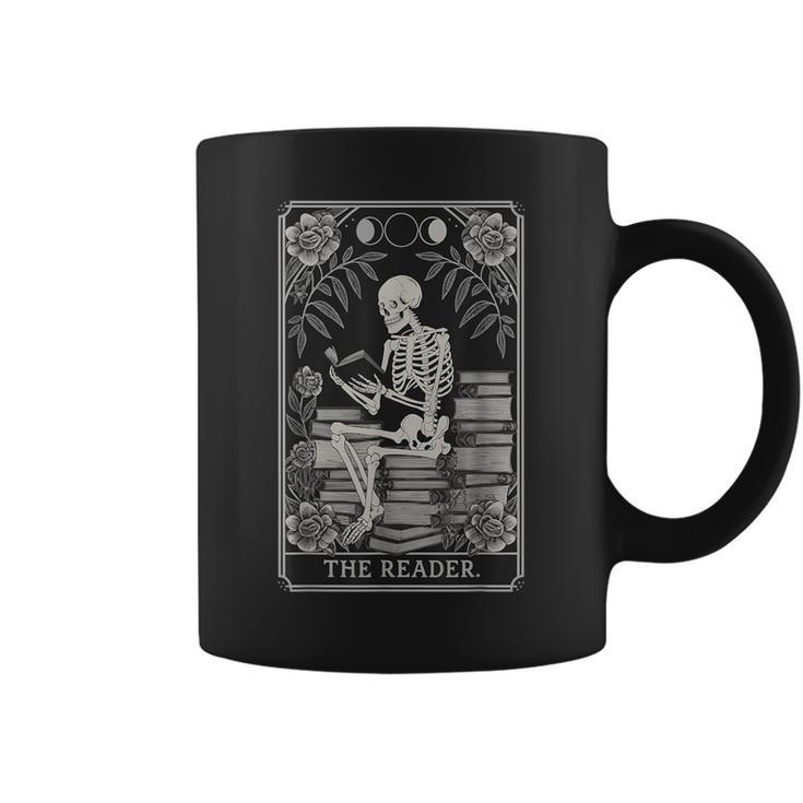 The Reader – Gothic Book Lover Dark Academia Graphic Print Coffee Mug